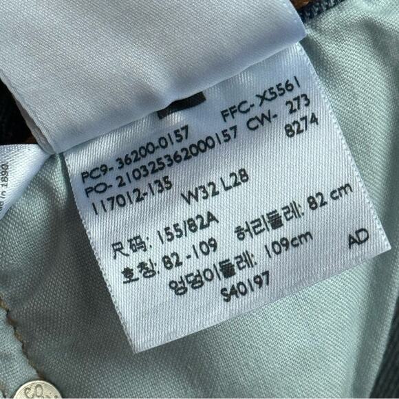 Levi’s 501 Charleston Outlasted Blue 36200-0157 Straight Leg High Rise Crop Jean - Picture 11 of 13